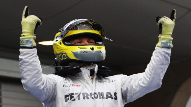 Vettel Winless As Rosberg Celebrates