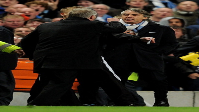 Mancini-Ferguson Row After City Derby Win