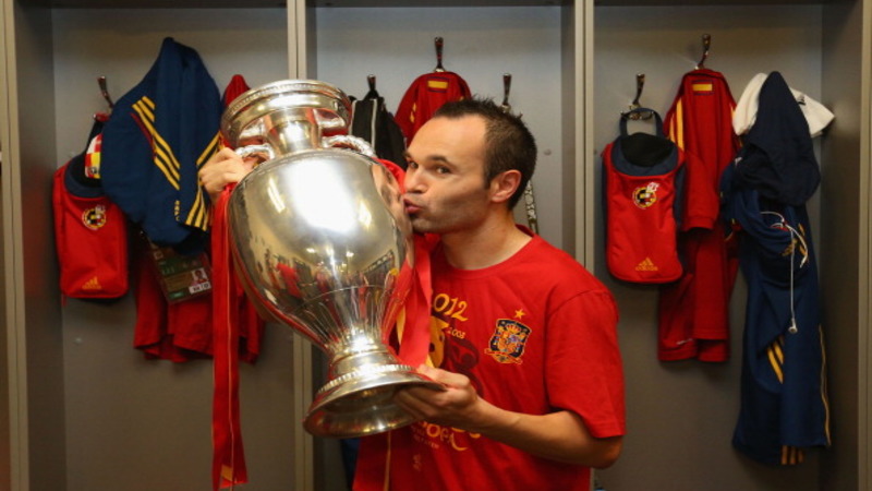 Iniesta Wins Euros Best Player Award