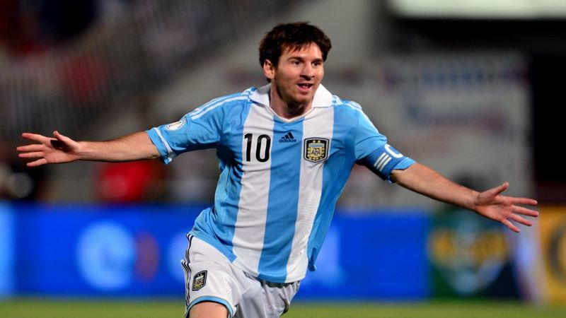 Messi Scores Again For Argentina