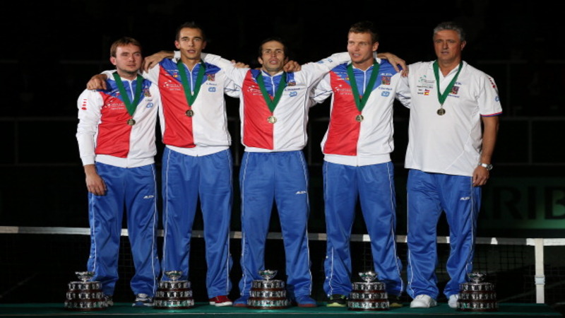 Czechs Beat Spain To Win Davis Cup