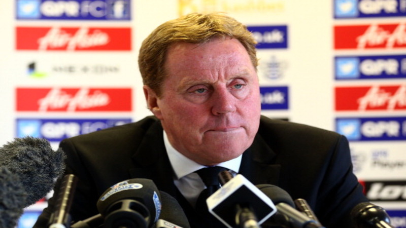 Redknapp 'Embarrassed' By QPR Four-Point Haul