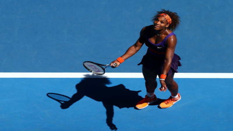 Serena Crashes To Stunning Sloane