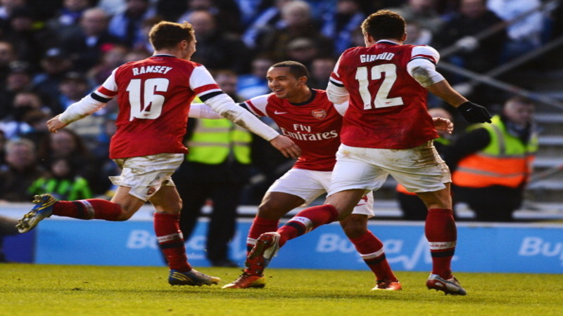 Arsenal v Liverpool live Premier League 2012-13