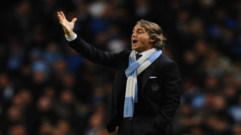 Mancini Refuses To Concede EPL Title