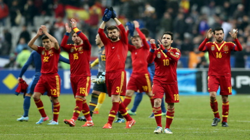 Praise For Spain After France Win