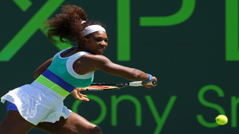 Serena Continues Fine Run In Miami