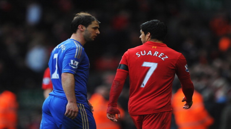 Suarez Apologises For Ivanovic Chomp