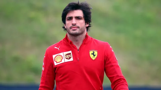 Spielberg, Austria. 4 July 2021. Carlos Sainz Jr. of Scuderia Ferrari looks on before the Formula 1 Gran Prix 2021 of Austria | Photo 223630424 © Marco Canoniero | Dreamstime.com