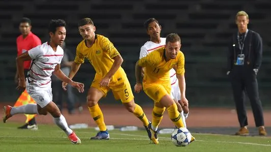 Wellington Phoenix forward Reno Piscopo. Photo by TANG CHHIN SOTHY.
